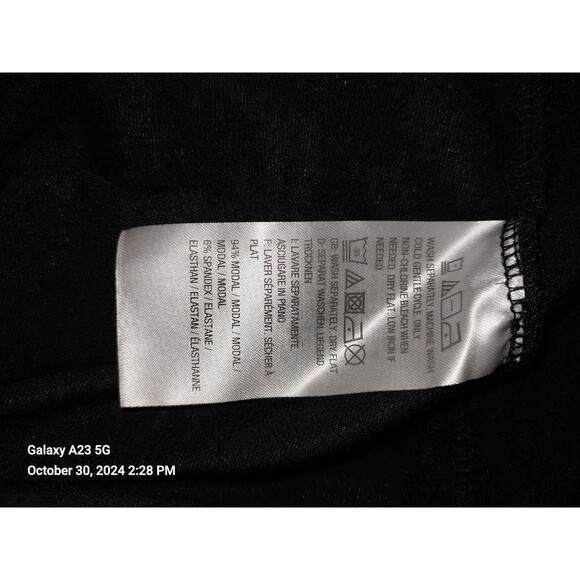 H By Halston Women's Small Black Mock Neck Sleeveless Dress - Picture 7 of 8